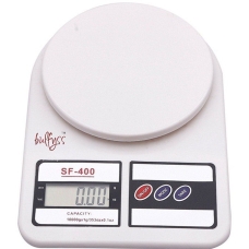 Food Scale With Lcd Display White 19 X 25 X 5 Cm White