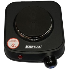 Stovetop Freestanding Electric Sword 1 Burner Stone Manual Control Black