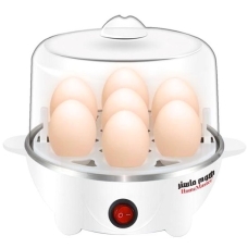 Boiled Egg Cooker 7 Sections White