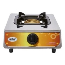 Sanford Electric Free Standing Stove 1 Burner Manual Control Silver