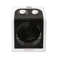 Sanford Electric Heater With Fan 2000 Watt White Black