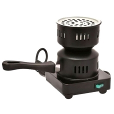 Ribbon Electric Charcoal Stove 450 Watt Black