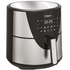 Clikon Air Fryer Without Oil 3 Liter 1700 Watt Multifunctional For Healthy Food Silver