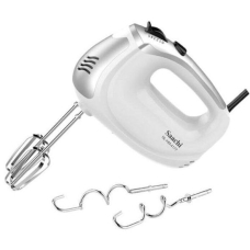 Shachi Electric Hand Mixer 250 Watt 5 Speeds White