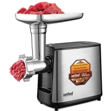 Sanford Electric Meat Grinder 2000 Watt Black Silver