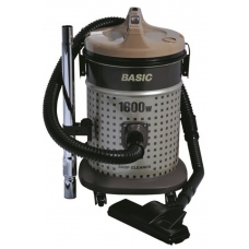 Baisc Wet And Dray Drum Vacuum Cleaner 15 Liter 1600 Watt To Extract Dust,Dirt Black And Silver