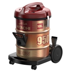 Hitachi Dry Drum Vacuum Cleaner 6 Liter 2000 Watt To Extract Dust,Dirt Blue Golden Red 