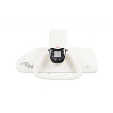 Home Queen Steam Press 40 Inch With Mounting Base White 