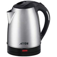 Arrow Electric Kettle 2.5 Liter 1800 Watt With Degree Swivel Base Steel