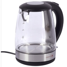 Dots Electric Kettle 1.7 Liter 2000 Watt Wireless Glass