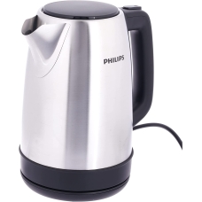 Philips Electric Kettle 1.7 Liter 2200 Watt Dry Heat Protection Steel