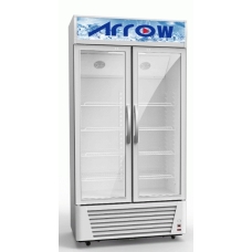 Arrow Commercial Refrigerator Without Freezer 2 Doors No Frost 22 Cu.Ft 623 Liter White 