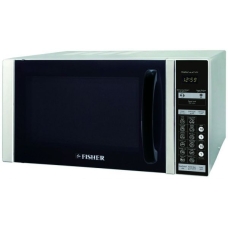 Fisher Free Stand Microwave Oven With Grill Digital Control 30 Liter 900 Watt 6 Level Silver