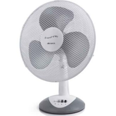 Ariete Table Fan 16 Inch 60 Watt 3 Speeds White