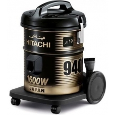 Hitachi Dray Drum Vacuum Cleaner 15 Liter 1600 Watt To Extract Dust,Dirt And Liquids Black Thailand