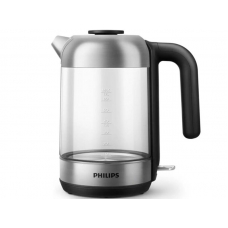 Philips Electric Kettle 2200 Watt 1.7 Liter With Degree Swivel Glass