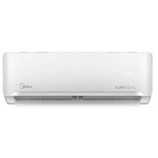 Midea Supercool Split Air Conditioner 18 Cold 1.5 Ton Cooling 18000 Btu Rotary White