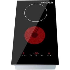 Lofra Built In Surface Plate 30 Cm 2 Burners Black Italia