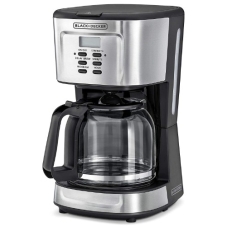 Black Decker Coffee Machine 1.5 Liter 900 Watt Powder Filtersilver Black