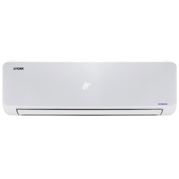 York Iceberg Split Air Conditioner Cold 1.5 Ton Cooling 18000 Btu Rotary White