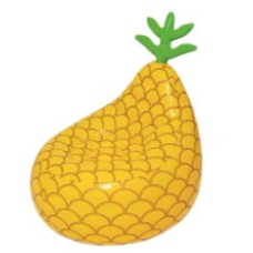 Bestway Kiddie Pineapple Fruit Shape Relaxing Chair 81x72x72 cm Yellow