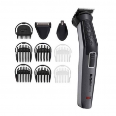 Babyliss Cordless Mens Shaving Machine Set Multi Accessories 10X1 Black Gray