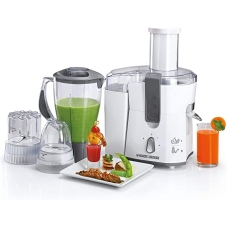 Black And Decker Fruit Juicer 1.5 Liter 500 Watt White