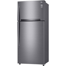 Lg Top Mount Refrigerator 2 Doors No Frost 17.9 Cu.Ft 507 Liter Silver Indonesia