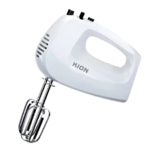 Kion Hand Blender 300 Watt Steel Blades White