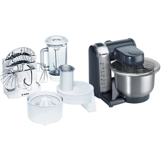 Bosch Food Processor 3.9 Liter 550 Watt 4 Speed 3 Functions Steel