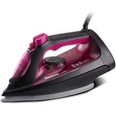 Panasonic Steam Iron 300 Ml 2300 Watt Self Cleaning Pink Black