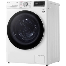 Lg Automatic Washing Machine With Dryer Front Load 9 Kg Multiple Programs Drying 6 Kg 1400 Prm White