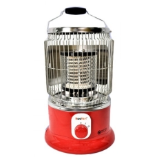 Koolen Electric Heater 2000 Watt 360 Degree Heating Red