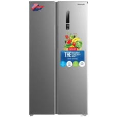 Admiral Side By Side Refrigerator 2 Doors No Frost 19.8 Cu.Ft 562 Liter Inverter Steel