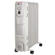 Dots Electric Heater Rectangle 2500 Watt 13 Blades White