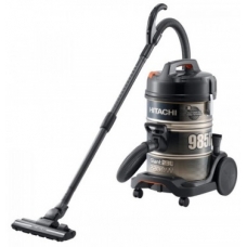 Hitachi Dray Drum Vacuum Cleaner 23 Liter 2200 Watt To Extract Dust,Dirt And Liquids Black Japan