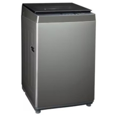 Toshiba Automatic Washing Machine Top Load 8 Kg Multiple Programs Drying With Glass Cover Silver Thailand