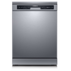 Hommer Free Standing Dishwasher 12 Places 6 Program Silver