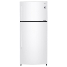 Lg Top Mount Refrigerator 2 Doors No Frost 20.9 Cu.Ft 592 Liter White South Korea