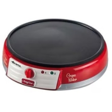 Ariete Crepe Maker 1000 Watt Control The Temperature Red