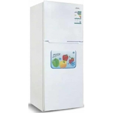 Baisc Top Mount Refrigerator 2 Doors De Frost 7.14 Cu.Ft 203 Liter White