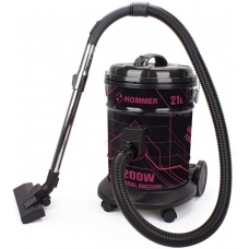 Hommer Wet And Dray Drum Vacuum Cleaner 21 Liter 2200 Watt To Extract Dust,Dirt Multi Color