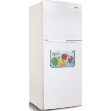 Baisc Top Mount Refrigerator 2 Doors De Frost 7.07 Cu.Ft 200 Liter White