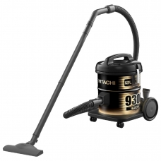 Hitachi Wet And Dray Drum Vacuum Cleaner 12 Liter 1600 Watt To Extract Dust,Dirt Black Thailand