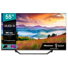 Hisense Flat Smart Tv Led 55 Inch 4 K Uhd Vidaa Wifi Black 