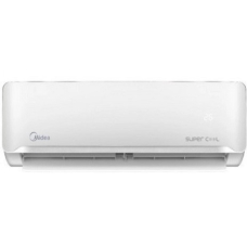 Midea Supercool Split Air Conditioner 24 Hot-Cold 2 Ton Cooling 22000 Btu Rotary White