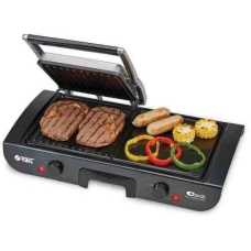 Dlc Open Electric Grill Food 1500 Watt Black