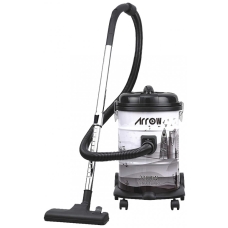 Arrow Dry Drum Vacuum Cleaner 21 Liter 2200 Watt To Extract Dust,Dirt White