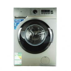 General Superme Automatic Washing Machine With Dryer 8 Kg Front Load 15 Program Silver