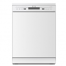 General Superme Free Standing Dish Washer 12 Places 7 Program White